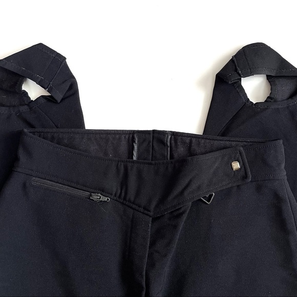 Vintage Obermeyer Womens Black Stirrup Ski Pants Size 12 R - Picture 3 of 9